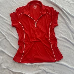 Slazenger golf Polo in Red
